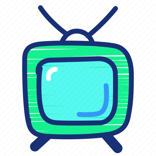 Tv, kids, draw, television, view, vision icon - Download on Iconfinder