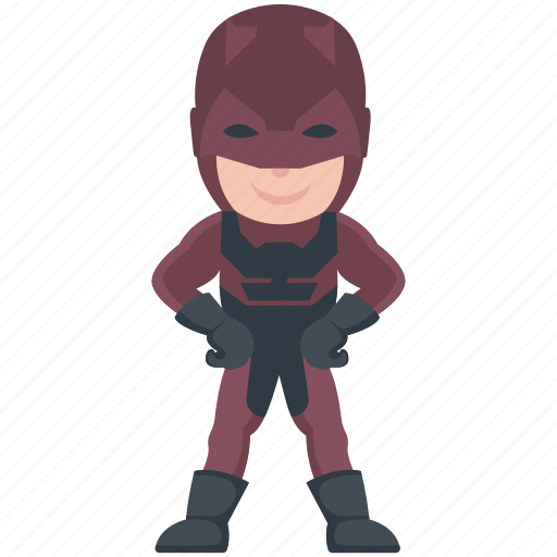 Hero, movie character, cartoon character, marvel, daredevil icon - Download on Iconfinder