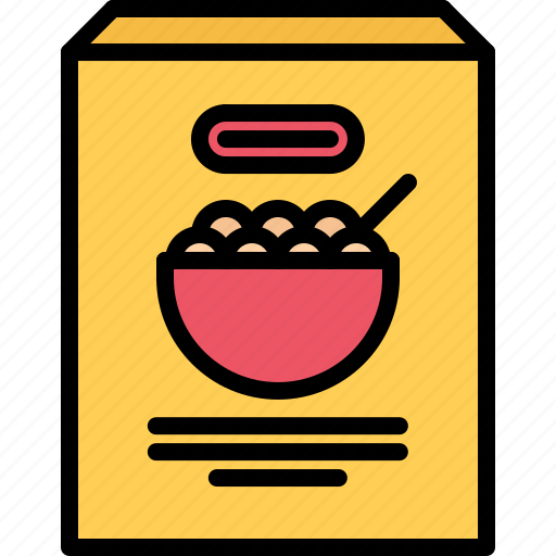 Breakfast, cooking, cornflakes, food, shop, supermarket icon - Download on Iconfinder