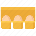 box, cooking, egg, food, shop, supermarket