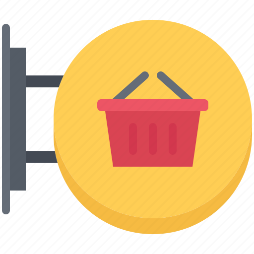 Cooking, food, shop, sign, signboard, supermarket icon - Download on Iconfinder