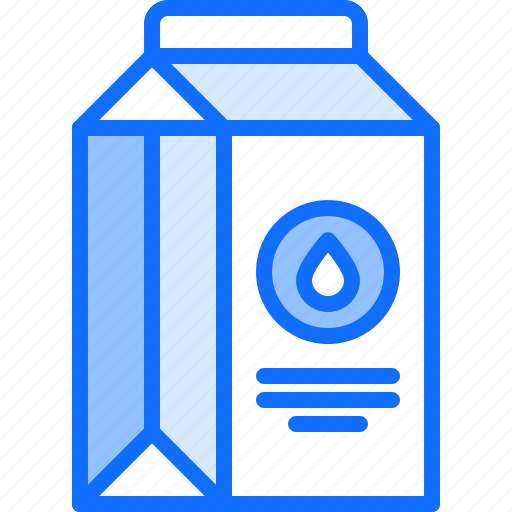 Cooking, food, milk, package, shop, supermarket icon - Download on Iconfinder
