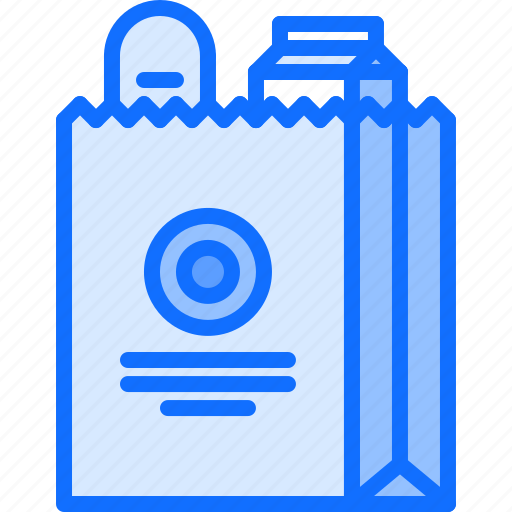 Bag, cooking, food, package, shop, shopping, supermarket icon - Download on Iconfinder