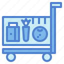 cart, shopping, store, supermarket