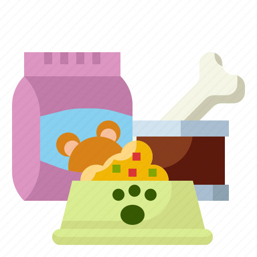 Bowl, cat, cooking, dog, food, pet icon - Download on Iconfinder