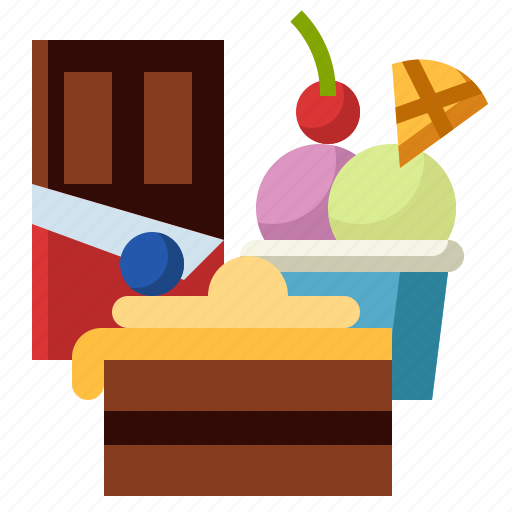 Cream, dessert, ice, popsicle, stick, sweet icon - Download on Iconfinder