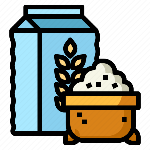 Cereal, cereals, flour, food, restaurant, rice, wheat icon - Download on Iconfinder