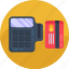 credit card, master card, swipe, payment, supermarket 