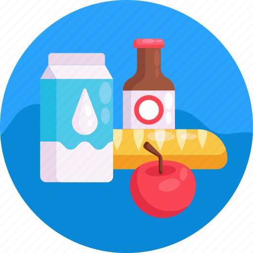 Food, fruit, shopping, milk, supermarket icon - Download on Iconfinder
