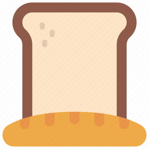 Bread, grocery, store, slice, baguette icon - Download on Iconfinder