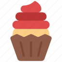 cupcake, treat, grocery, store, desert