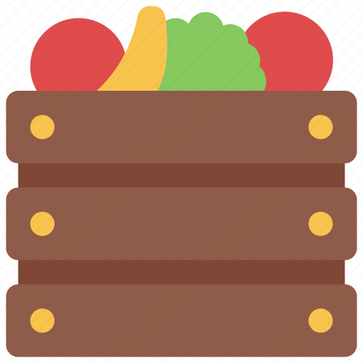 Food, crate, grocery, store, delivery, groceries icon - Download on Iconfinder