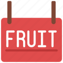 fruit, aisle, grocery, store, food, healthy
