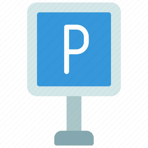 Parking, park, car, sign, parked icon - Download on Iconfinder