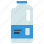 plastic, milk, bottle, grocery, store, dairy 