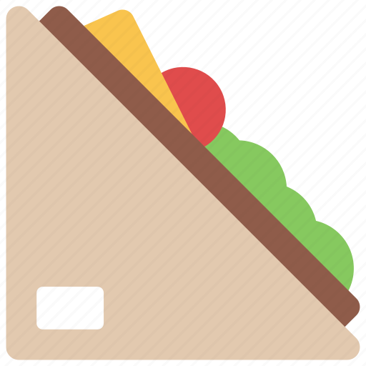 Sandwich, triangle, grocery, store, food icon - Download on Iconfinder