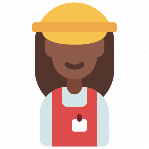 Store, employee, female, grocery, shop, assistant icon - Download on Iconfinder