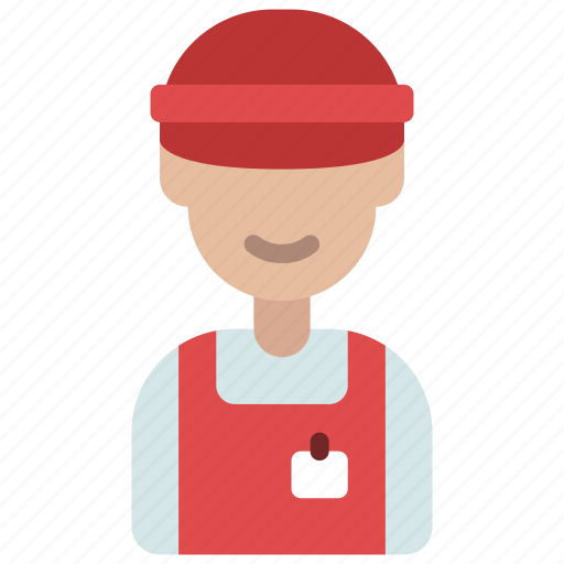 Store, employee, male, grocery, man, assistant icon - Download on Iconfinder