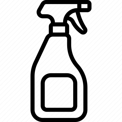 Cleaning, spray, bottle, grocery, store, products, clean icon - Download on Iconfinder