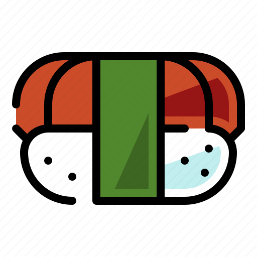 Nigiri, sushi, japanese, seafood icon - Download on Iconfinder