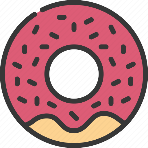 Donut, treat, grocery, store, food, desert icon - Download on Iconfinder