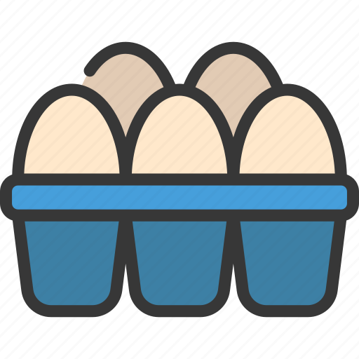 Egg, tray, grocery, store, eggs, chicken icon - Download on Iconfinder