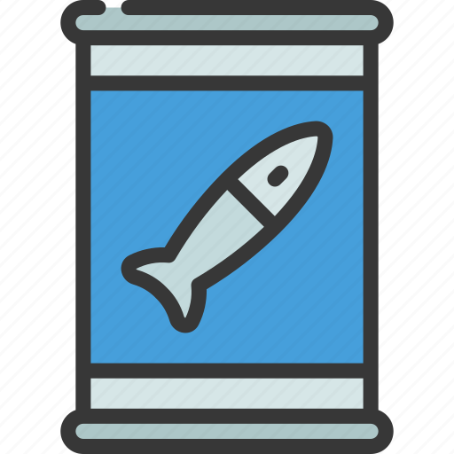 Fish, tin, grocery, store, tuna icon - Download on Iconfinder