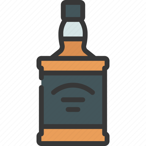 Whiskey, bottle, grocery, store, alcohol, drink icon - Download on Iconfinder