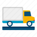 delivery, truck, vehicle, logistics