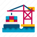 port, shipping, container, logistics
