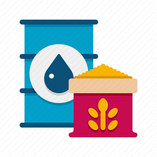 Raw, materials, oil, wheat icon - Download on Iconfinder
