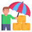 logistics insurance, cargo insurance, parcels protection, packages, umbrella 