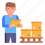 pallet, parcels, warehouse parcels, stock manager, packages 