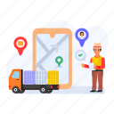 logistics tracking, online tracking, cargo tracking, shipment tracking, logistic location 