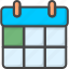 calendar, filled, outline, service, support 