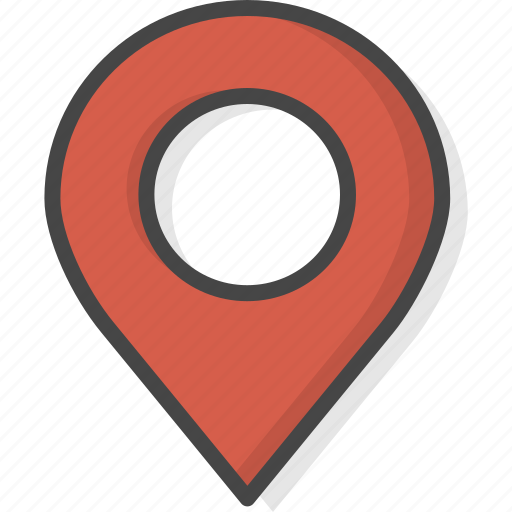 Filled, map, outline, pin, service, support icon - Download on Iconfinder