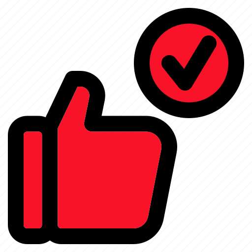 Approve, like, finger, thumbs, up, thumb icon - Download on Iconfinder