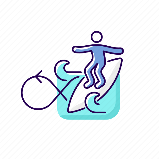 Surfing, surfer, technique, trick icon - Download on Iconfinder