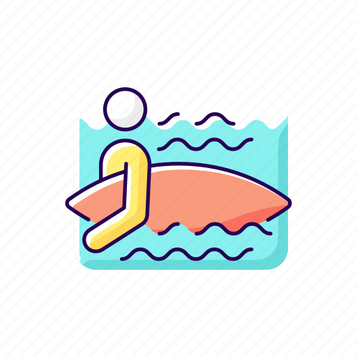 Surfing, surfer, summer activity, wave icon - Download on Iconfinder