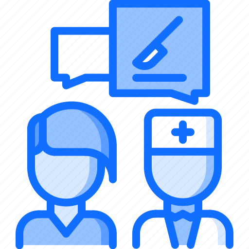 Consultation, doctor, medical, operation, plastic, surgeon, surgery icon - Download on Iconfinder