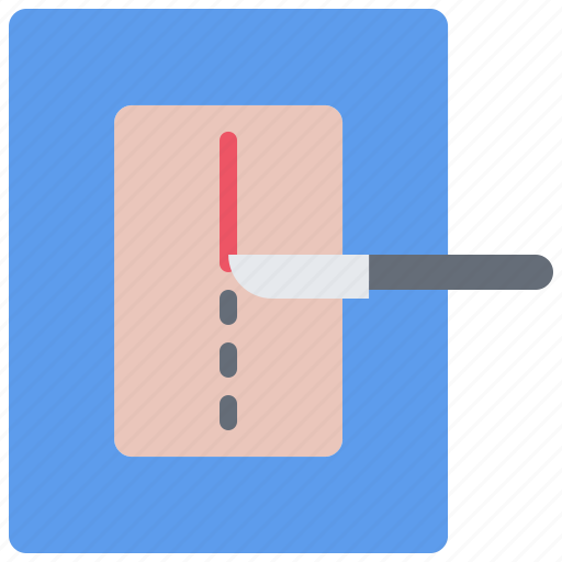 Body, incision, operation, plastic, scalpel, surgeon, surgery icon - Download on Iconfinder