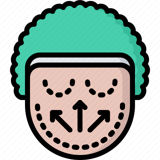 Chin, double, face, operation, plastic, surgeon, surgery icon - Download on Iconfinder