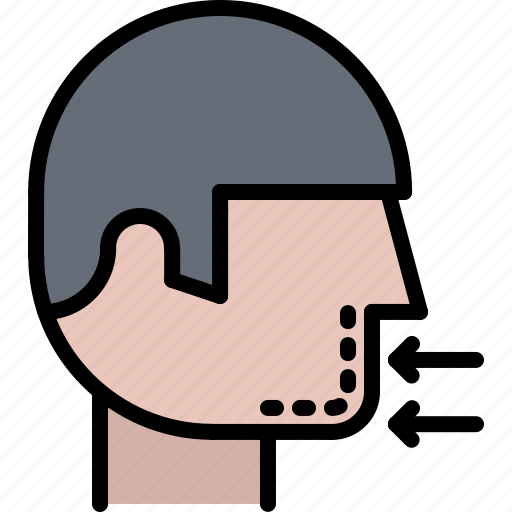 Chin, face, head, operation, plastic, surgeon, surgery icon - Download on Iconfinder