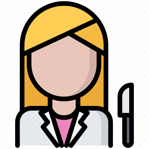 Operation, plastic, surgeon, surgery, woman icon - Download on Iconfinder