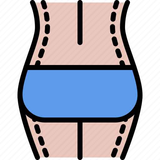Ass, butt, lift, operation, plastic, surgeon, surgery icon - Download on Iconfinder