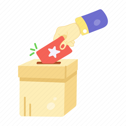 Voting, polling, vote box, vote ballot, election ballot icon - Download on Iconfinder