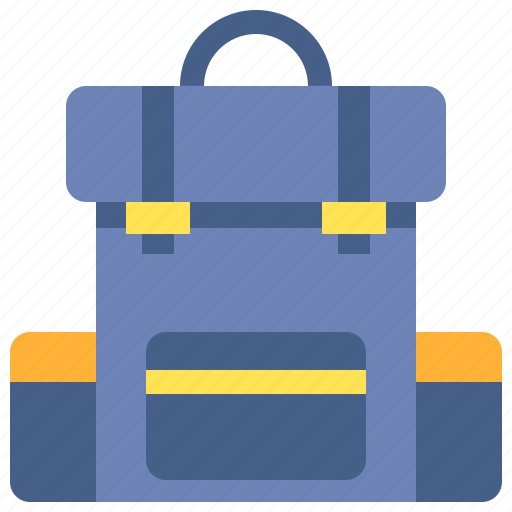 Backpack, baggage, luggage, camping, rucksack icon - Download on Iconfinder