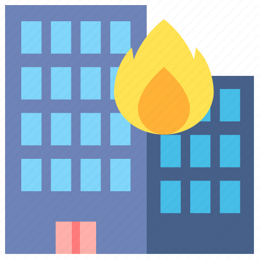 Building, fire, emergency icon - Download on Iconfinder