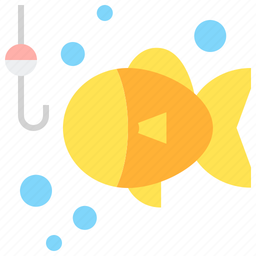 Fishing, fish, bait, hook icon - Download on Iconfinder