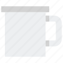 metal, mug, drinkware, cup
